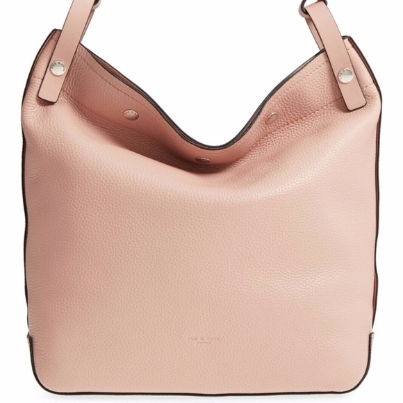 Rag & Bone Leather Compass Snap Hobo - Picture 2 of 11